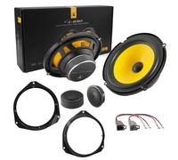 Set 6 altavoces Altavoces JL Audio Delantero Trasero para Nissan Qashqai II J11