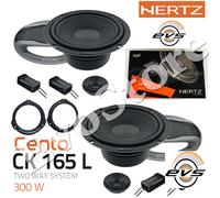 Hertz Cento CK 165L - 16,5cm Composystem KIT 2Way + Grille Altavoz 1 Par
