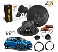 Kit 4 Altavoces ESX HZ6.2C Anteriores Para Fiat 500X Desde 2014 3OHM
