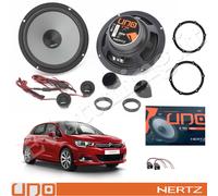 Kit 4 Altavoces HERTZ K165 Anteriores O Posteriores Para Citroen C4