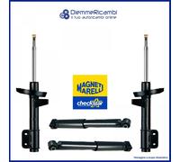Kit 4 Amortiguadores Ant + Post Magneti Marelli Para Volkswagen Sharan 10-> 55Mm