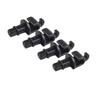 Kit 4 Clips Sujeción parasol Plástico Negro Odisea Kit 4 Clips