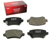 Kit 4 Pastillas De Freno HART Posteriores Para CHEVROLET Corsa Saloon 1.6/1.7