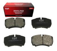 Kit 4 Pastillas De Freno Posteriores HART Para IVECO DAILY III Plataforma/Chasis