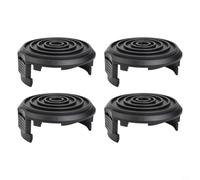 Kit 4 Piezas Bobina y para Trimmer Eléctrico Kit 4 Piezas Bobina(Cover×4) | Compatible para bauer 20115E-B, hilo 1.65mm, 8.2m longitud, doble capa, corte preciso