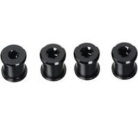 Kit 4 Tornillos E.THIRTEEN Single Ring + Bash Color Negro