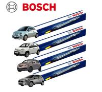 Kit 4 Velas Bosch Fiat 1.3 Multijet Mjt Grande Punto 500 Panda 0250203002
