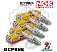 Kit 4 Velas De Encendido NGK DCPR8E LANCIA Y 16 V LE 1.2 1998 1999 2000