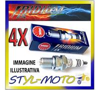 Kit 4 Velas Ngk Iridium Spark Plug Cr9Eix Kawasaki Zzr 1100C 1100 1992