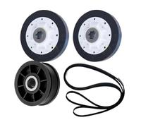 Kit 40111201 37001042 Y54414, Compatible Con SpeedQueen, Compatible Con Whirlpool, Rodillo Y Correa De Tambor Secador PS11757553