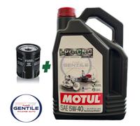 Kit 4L Aceite Motul Specific CNG 5W40 + Filtro Aceite para Fiat 500 Panda Punto