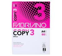 Resma Papel Fotocopia Fabriano Copy 3 A4 (80Gr) - 500 Hojas