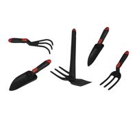 Kit 5 Herramientas De Jardín Brixo Serfouette - 2 Dibbers - Mini Tenedor -