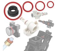 KIT 5 SELLAS DE MANTENIMIENTO TANQUE DE AGUA VÁLVULA DE SOPORTE GRUPO UNIDAD DE INFUSIÓN PISTON VÁLVULA Boquilla MÁQUINA DE CAFÉ REEMPLAZO COMPATIBLE CON SAECO PHILIPS SPIDEM GAGGIA ETC…