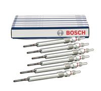 Kit 6 Candeletas Bosch 0250403009 Diesel V6 TDI Audi VW Porsche