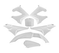 KIT 7 PEZZI CARENE BIANCO DERBI SENDA 50 DRD / XTREM '03/'06 FAIRING COQUE | OEM 350001 compatible con Derbi Senda 50 DRD R Racing año 2002 - 2005, Derbi Senda 50 R X-Treme año 2006 - 2012.