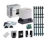 Kit 740 Delta 2 para puerta corredera automática Capacidad 500 kg 230 V 5 m de cremallera Producto original