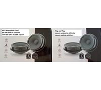 Kit 8 altavoces Focal para VW Golf IV compact (1997-2004) 1J1 1Jm