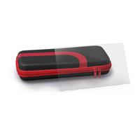 Kit 8 en 1 (estuche, vidrio protector.,protect. mando) pr N. Switch, nr/rge