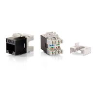 Equip 769212 Keystone Jack Unshielded Cat.6 LSA Slim Connection Set of 8 Polybag