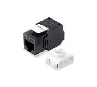KIT 8 UDS CONECTOR HEMBRA RJ45 UTP CAT6A PANEL KEYSTONE TOOL FREE REF- 769226