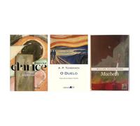 Kit A paixão segundo G. H + O duelo + William Shakespeare - Macbeth 13,5x20