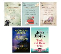 Kit A última carta + Tudo vai ficar + Tudo + As coisas belas + 1 livros