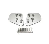 Kit abrazadera montaje elevador manillar plateado para B&M&W R1100R, R1100RT, R1150R, R1150RT, R1200RT, R 1100R, 1100RT, 1150R, 1150RT, 1200RT