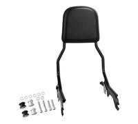 Kit accesorios acoplamiento para motocicleta Sissy Bar, almohadilla de respaldo Apto para Harley Softail Slim Heritage Classic Street Bob 114 Respaldo de motocicleta(Set A)