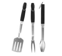 Kit Accesorios BBQ - 42x28x4.5cm Acero Inoxidable | Set Parrilla Grueso Para Hombres | Utensilios Chefs Y Aficionados Barbacoa - Verduras O Carne Regalo