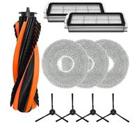 Kit Accesorios de Recambios para Cecotec Conga-X70 aspiradora robot, 1 cepillo principal, 3 paños para fregona Mopa, 4 cepillos laterales, 2 filtros Hepa