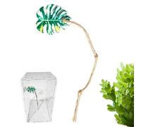 Kit Accesorios para arañas saltarinas Decoración Hojas Simuladas Marco