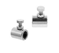 Kit Accesorios Violín 2 Wolf Mutes Ligeros De Color Plata Y Cobre