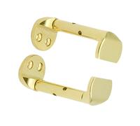 Kit Accesorios Violín Juego De 2 Accesorios Para Violín: Cómoda Mentonera Con Abrazadera De Tornillo Dorada(Golden)