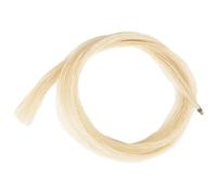 Kit Accesorios Violín Pelo De Repuesto Para Arco De Violín: Crin Natural Para Un Sonido Hermoso Y Una Mejor Fricción De Las Cuerdas.(Light Yellow)