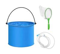 Kit Aclimatación por para Peces 3 Piezas: Cubo, Red y Aclimatador