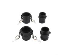 Kit Acoplamiento Leva Ranura PP D y F 2 Pulgadas Kit Acoplamiento(2 inch) | Polipropileno para impacto, abrasión, D y F, 2 pulgadas, uso industrial pesado