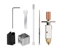 Kit actualizado Hotend Compatible con CREA-lity CR-M4 K1 K1 MAX Bloque Calefactor cerámico Compatible con -3 v3 KE Hotend Boquilla Placted Copper