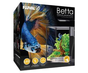 Kit Acuario de vidrio Fluval Betta Aquarium, 22,7l