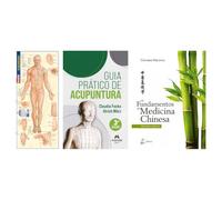 Kit Acupuntura + Guia prático de acupuntura + Os Fundamentos da Medicina