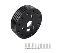 Kit Adaptador 6 Agujeros para Base 3 Agujeros Kit Adaptador 6(Black1inch) | Aleación aluminio para premium, capa negra protectora, alta para resistencia óxido, incluye 6 tornillos, para fácil montaje