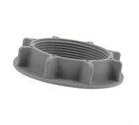 Kit adaptador de colador de piscina compatible con Intex de repuesto de piscina sobre el suelo para 26341W 26345W 26375EHWater Flow Resistant Easy Installation Outdoor Grade Plastic Strainer Nut Flat