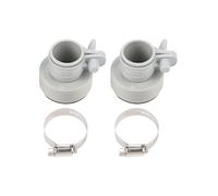 Kit adaptador de conversión de manguera de piscina para accesorios de 1.25 a 1.5 pulgadas y mangueras de 38 mm, compatible con Intex y serie B modelo 25009, par de repuesto de plástico