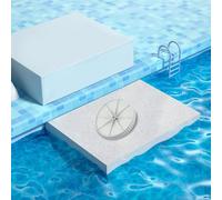 Kit adaptador de filtro de desnatador a arena para Summer Wave SFX1000 y SFX1500, incluye arena para cubierta y conectores de manguera tipo B para reemplazo de mantenimiento de piscinas sobre el suelo