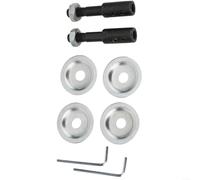 Kit adaptador de husillo izquierdo y derecho para moler amoladora de motor de eje de pulido que soporta operaciones de mantenimiento y reparación