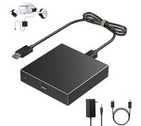 Kit adaptador de PC para auriculares VR2: solución de conexión de PC para juegos VR2, compatible con SteamVR en Windows, procesamiento de señal suave, amplía la biblioteca de juegos de realidad