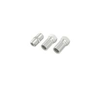 Kit adaptador de satélite - HAMA - 00205203 - 2x F macho roscado - Acoplador F-F - Gris