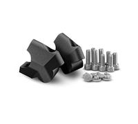 Kit Adaptador Elevador De Manillar para CFMOTO 800MT 800 MT 2022 2023 2024. Adaptador De Extensión Y Regulador De Altura De Tubería. Elevador Manillar(Negro)