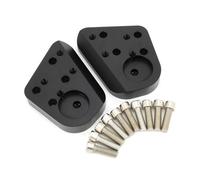 Kit Adaptador Elevador De Manillar para Motocicleta para R1200RT, R1150RT, R1100RT, R1100R, R1150R, R 1100, 1150, 1200 RT R. Elevador Manillar(Negro)