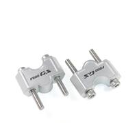 Kit Adaptador Kit De Instalación para F800GS GS800 F 800 GS 2023 2024 2025. Adaptador De Tubería para Elevador De Altura. Elevador Manillar(Plata1)